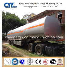 China 2015 Tanker LNG Semi-remorque à oxygène liquide à oxygène liquide